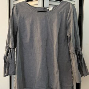 Jcrew checkered blouse